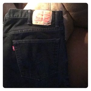 MENS LEVIS 550 black